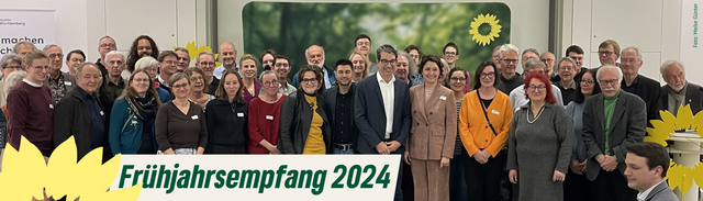 Erfolgreicher Frühjahrsempfang des Grünen Kreisverbands Ludwigsburg